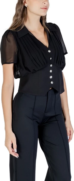 Elegantna ženska bluza Morgan De Toi, črna