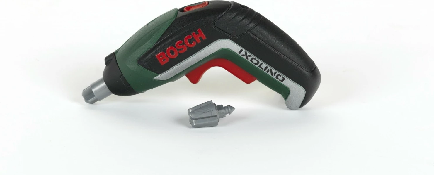 Igrača izvijač Bosch Ixolino II Klein 8300, za otroke, brez baterij, črn/zelena/rdeč