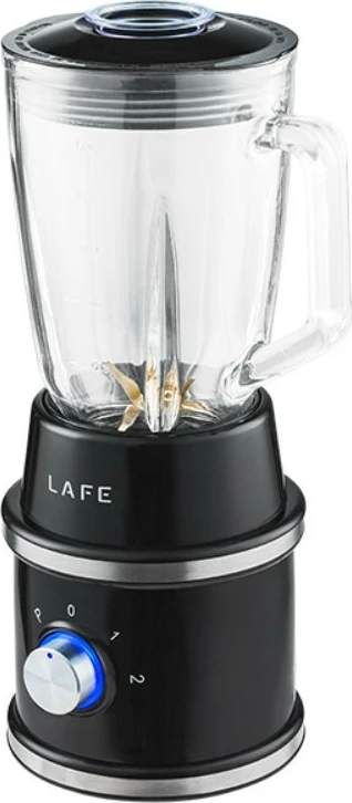 Blender z vrčem Lafe LAFBLE47472, 1,5 L, 1300 W, 2 hitrosti, titanov, črn