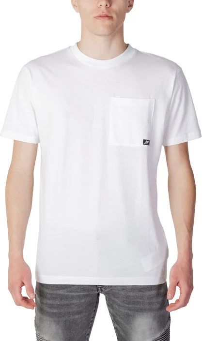 Majica za moške New Balance, bela