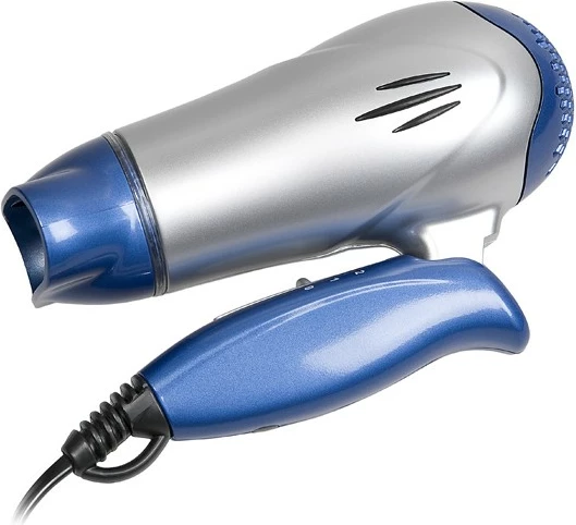 Sušilnik za lase Lafe SWS-001.1, 1200 W, 3 hitrosti, zložljiv ročaj, s koncentratorskim nastavkom, modro/srebrn