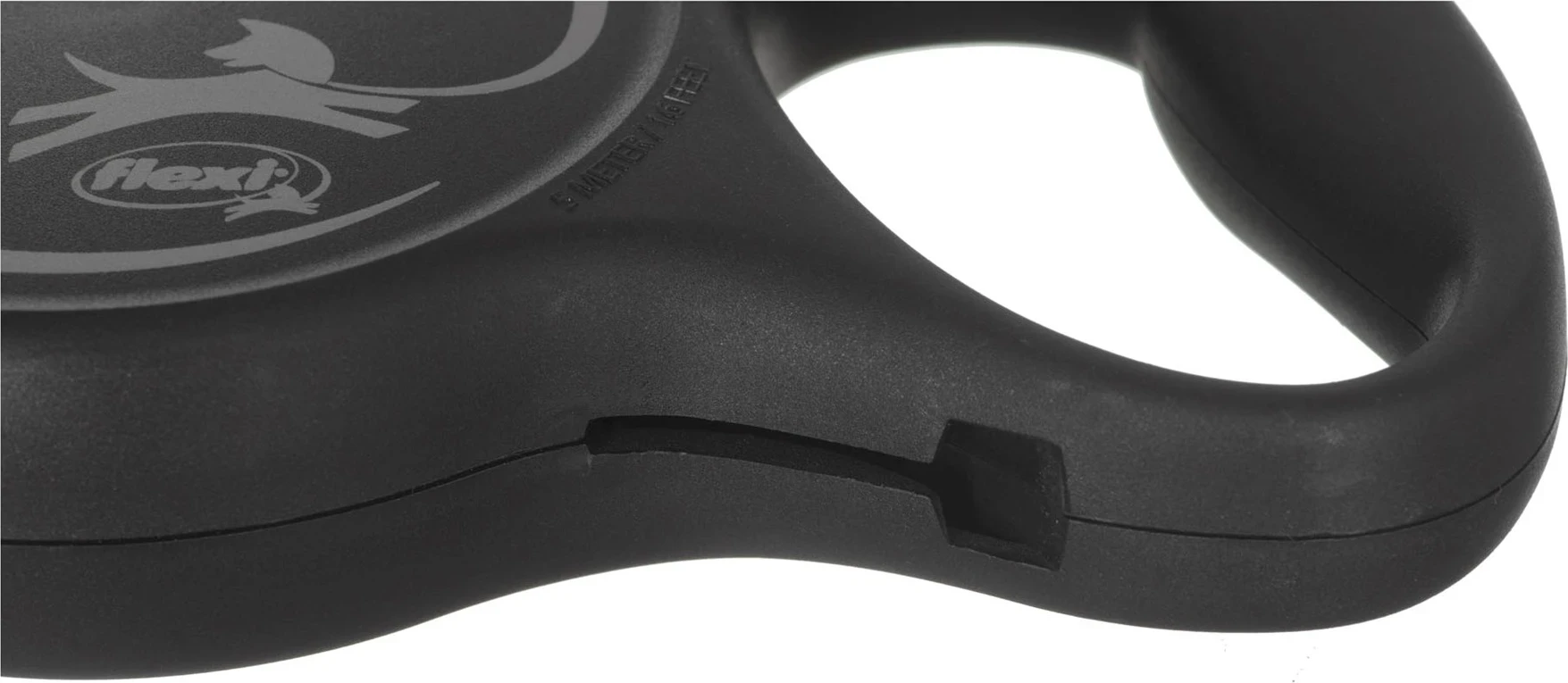 Raztegljiva vrv za psa Flexi, M, 5 m, črna
