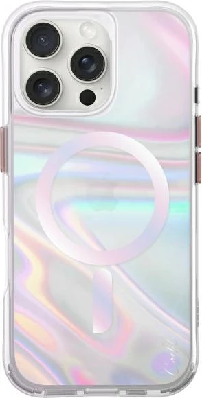 Prozoren ovitek za telefon z magnetnim polnjenjem UNIQ Coehl Savon za iPhone 16 Pro