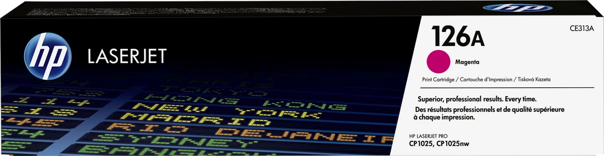 Toner za LaserJet, 126A (CE313A), standard, zmogljivost do 1000 strani, magenta — HP