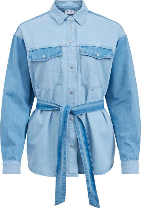 Majica za ženske, svetlo modra Vila Clothes