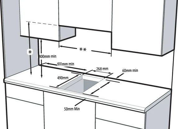 Plošča za kuhanje iz keramike, Beko HDCC32200X, 2 kuhalni coni, črno/inox