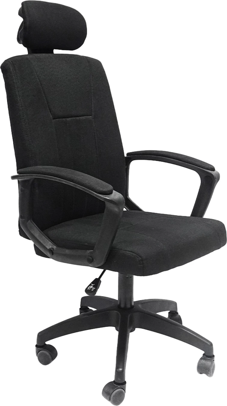 Pisarniški stol NIMBLE FH1199.11 črna tkanina-črn najlonski okvir in podstavek 51x61x130Hcm