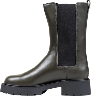 Škornji ženske Calvin Klein Jeans, sivi