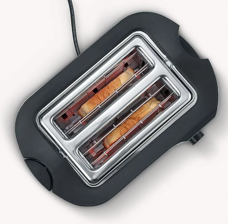 Tostier, SEVERIN AT 2217, 2 rezini, 800 W, inox, rdeč Tostier, SEVERIN AT 2217, 2 rezini, 800 W, inox, rdeč