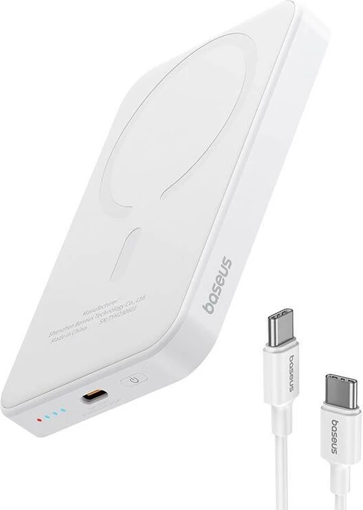 Powerbank Baseus P10022107223-00, 5000 mAh, USB-C 20W, bel