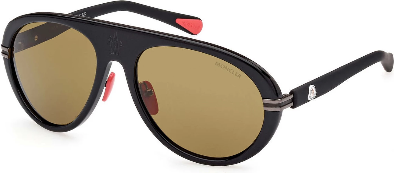 Sončna očala za moške Moncler, črna