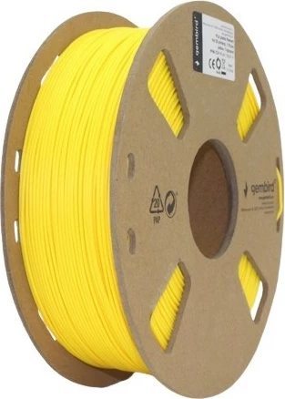 Filament PLA 3D, 1,75 mm, 1 kg, rumena — Gembird