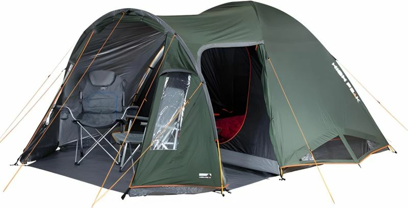 Šotor za kampiranje High Peak Tessin 5.1, zelen