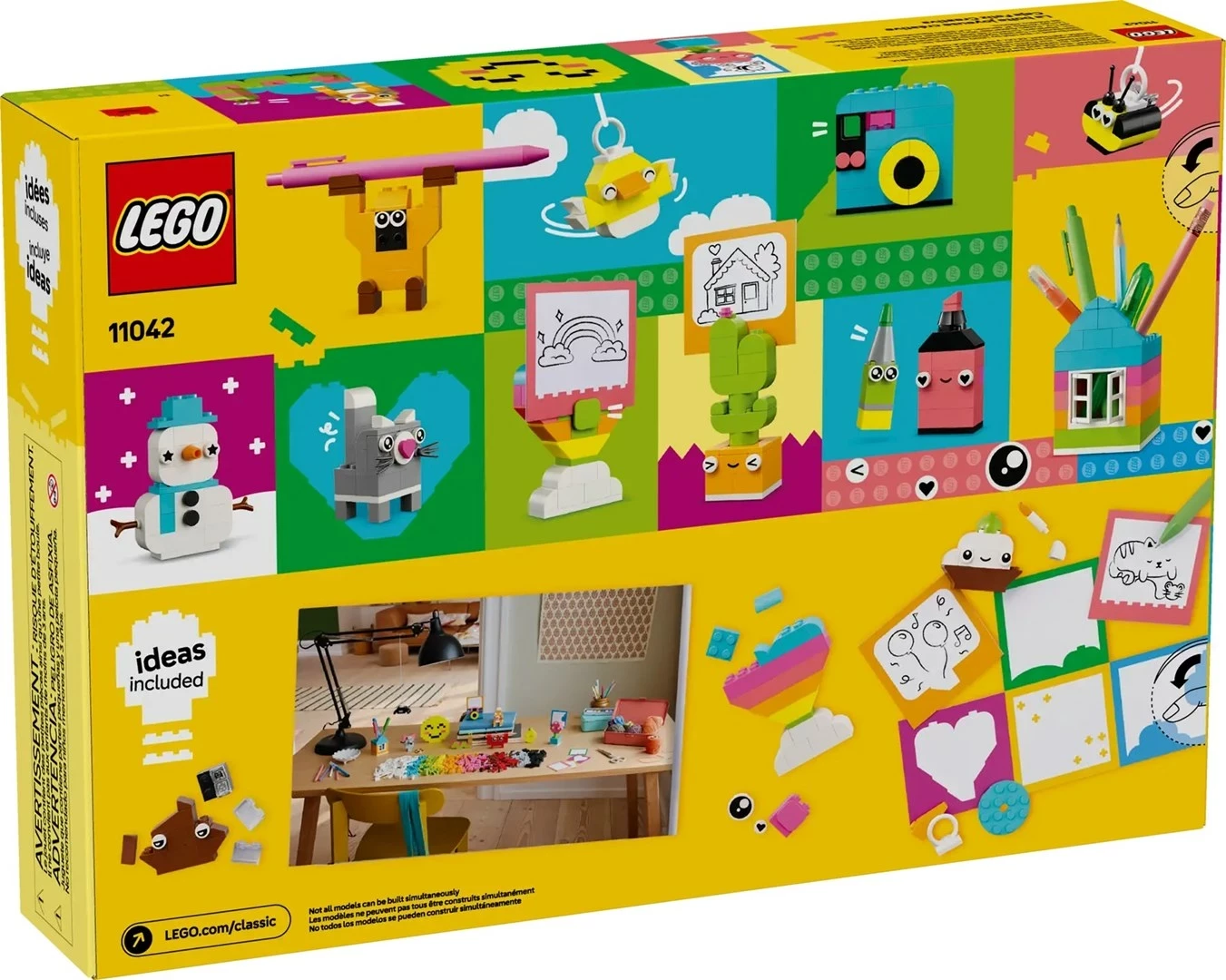 Kreativni set LEGO Classic Creative Happy Box, 11042
