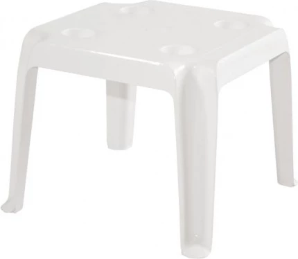 Miza s 4 kozarci + plastični položaj za dežnik