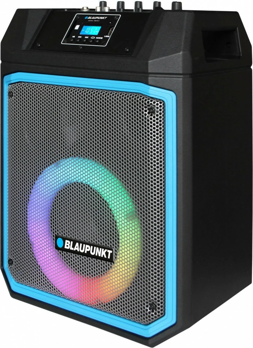 Zvočnik Blaupunkt MB06.2, 500 W, Bluetooth, Karaoke, LED, črn