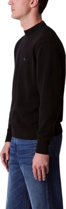 Majica z dolgimi rokavi Calvin Klein Jeans, moški, črna