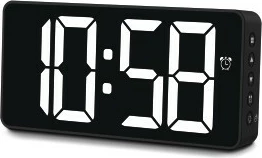 Elektronska budilka Hama 185896, digitalna, črna