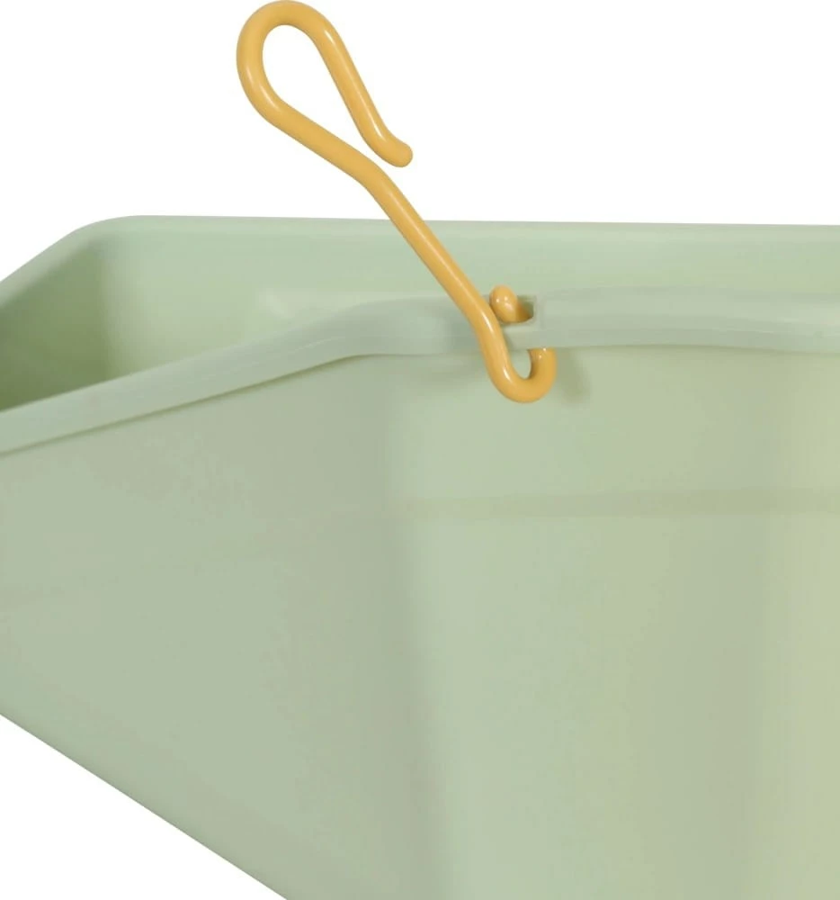 Kotna straniščna posoda za kunce in morske prašičke, mikrofibra, zelena ZOLUX Cosy