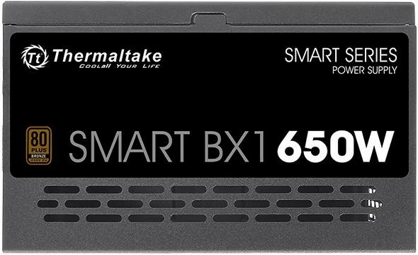 Napajalnik Thermaltake Smart BX1 650W, 80 PLUS Bronze, črn