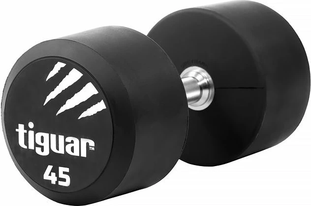Utež PU 45 kg za vadbo Tiguar