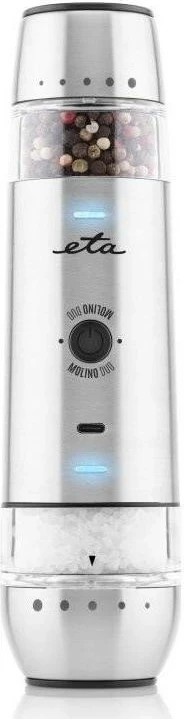 Mlinček za kuhinjo ETA MolinoDuo, srebrn