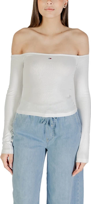 Pletenina za ženske Tommy Hilfiger Jeans, bež