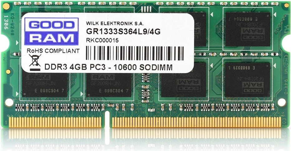 RAM pomnilnik Goodram, 4GB DDR3, 1,6 GHz