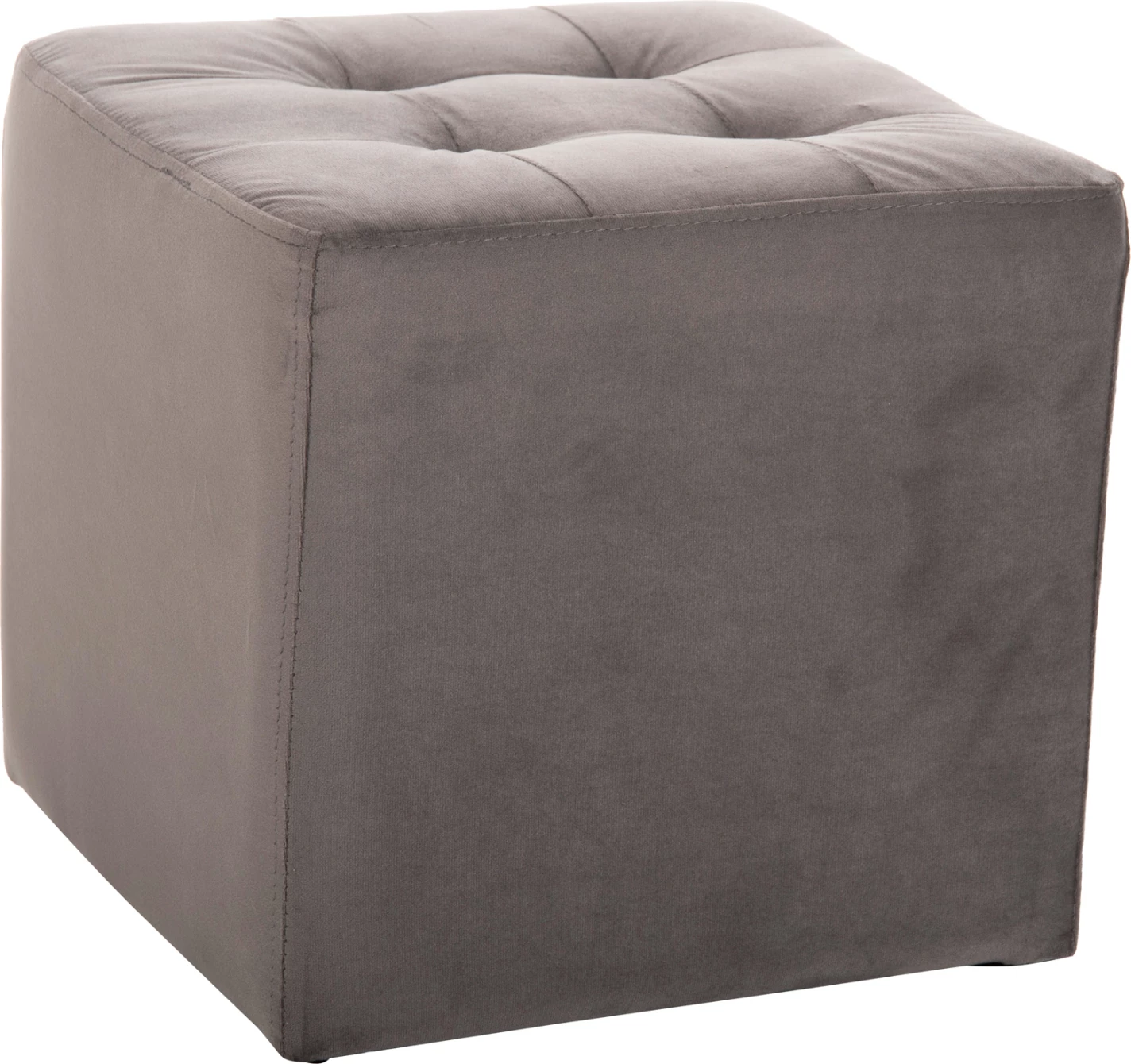 Stolček PUNK FH264.11 sivi žamet 39Χ39Χ36Hcm