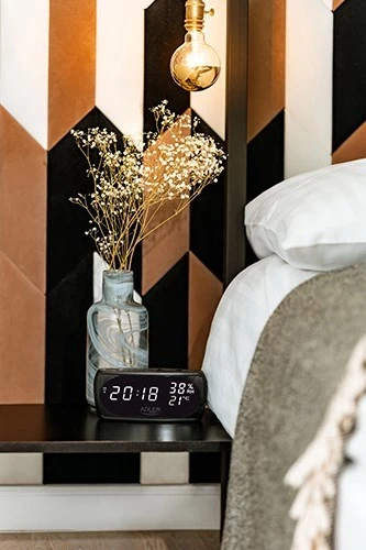 Digitalna ura Adler AD 1186, črna