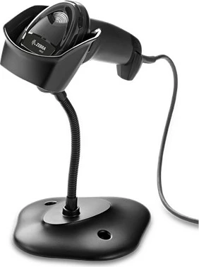 Skenalnik črtnih kod Zebra DS2208, 1D/2D, USB RS-232, črno
