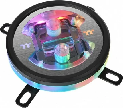 Vodni blok za CPU Thermaltake Pacific W7 Plus Transparent Plus, RGB LED, krmiljenje s programsko opremo