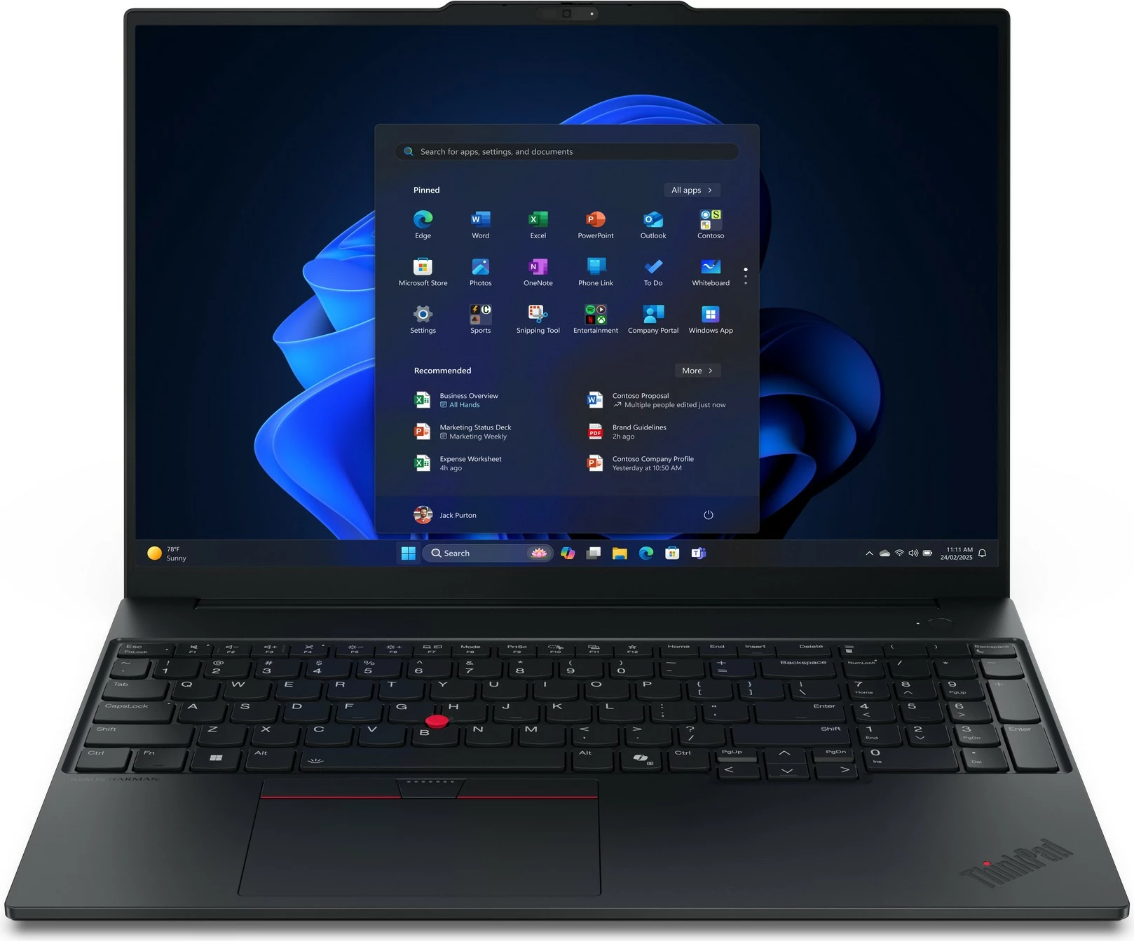 Prenosnik Lenovo ThinkPad E16 G3, Ultra7 255H, 16 GB/512 GB, 16" , črn