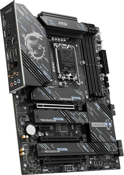 Matična plošča Z890 GAMING PLUS WIFI, ATX, LGA1851, DDR5, MSI, črna
