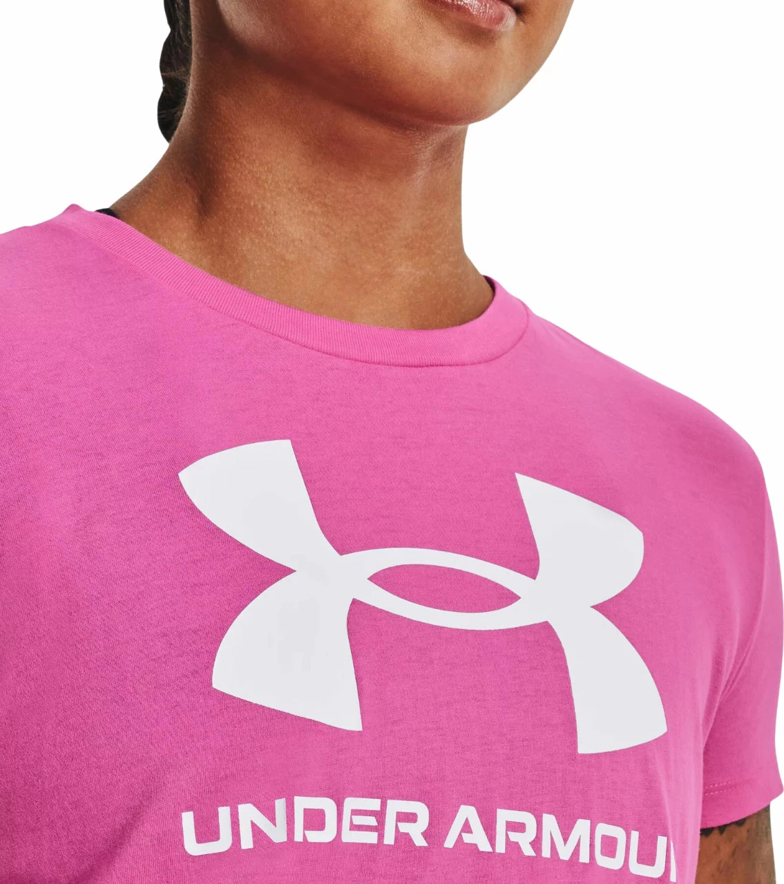 Majica za ženske, roza, Under Armour
