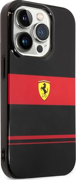 Zaščitni ovitek MagSafe Ferrari Combi za iPhone 14 Pro Max 6,7", črn