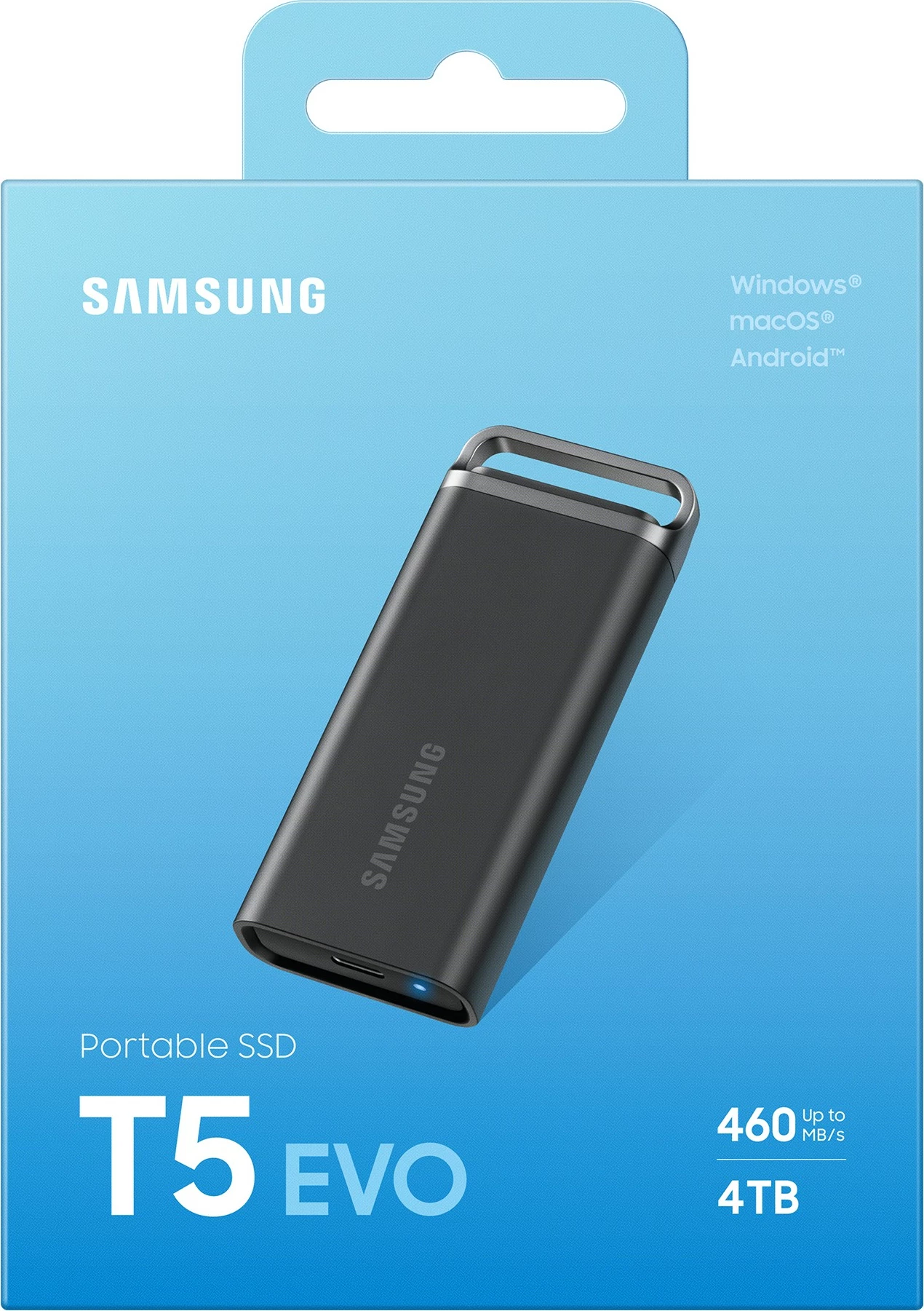 Zunanji SSD, 4 TB, USB 3.2 Gen 1, črn Samsung MU-PH4T0S Zunanji SSD, 4 TB, USB 3.2 Gen 1, črn Samsung MU-PH4T0S
