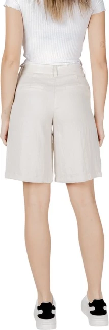 Kratke hlače Vila Clothes, ženske, bež
