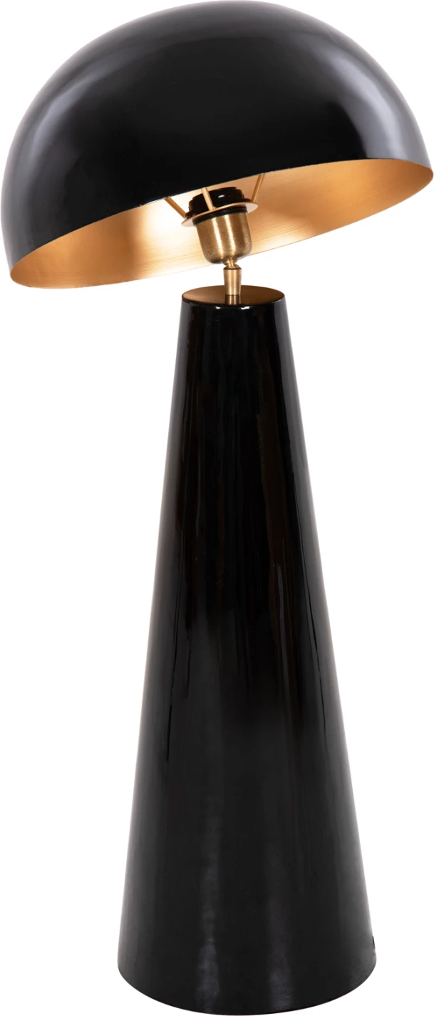 Talna svetilka SMUSH FH4257.04 kovinska v črni barvi - vrtljiva kapica Φ36,5x84Hcm