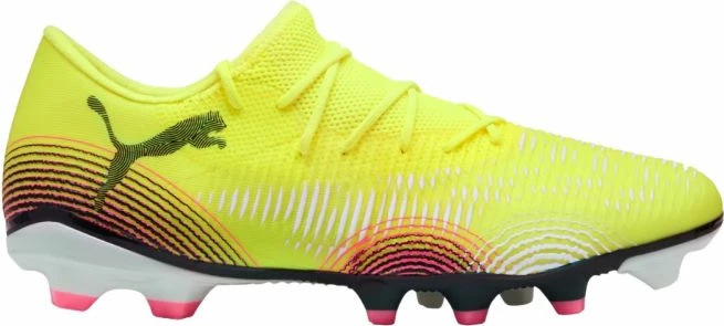 Futbalski čevlji, Puma Future 8 Match Low FG/AG M 108372 03, moški, rumeni
