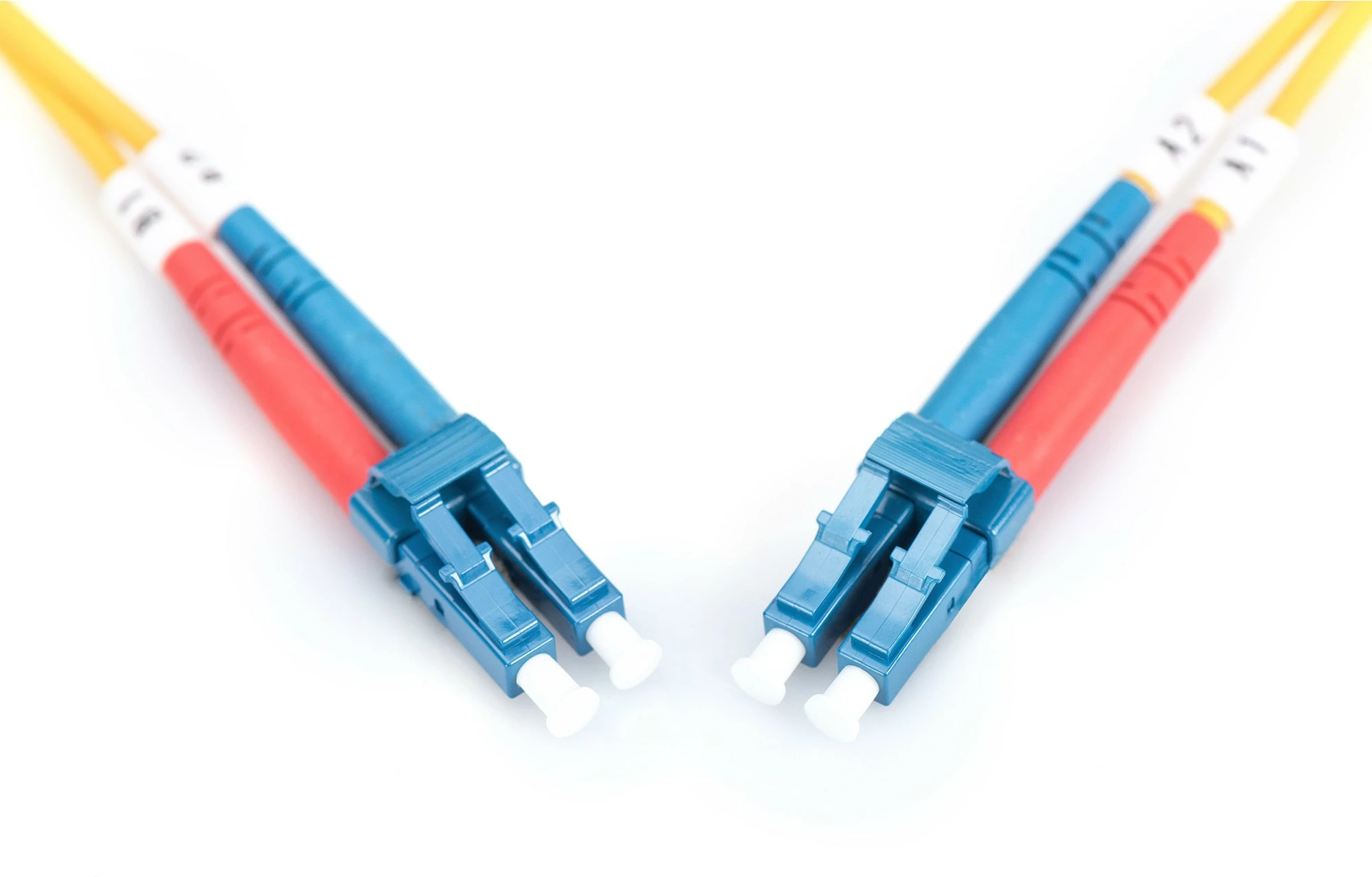 Optični kabel singlemode OS2 LC/LC, 1 m, rumen - Digitus