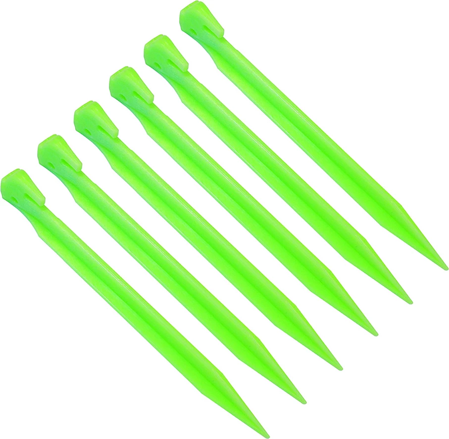 Plastični kolci za šotore, rumeni High Peak