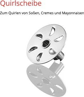 Mešalni disk, UNOLD ESGE ESG 7020, inox, 35 mm, srebrn