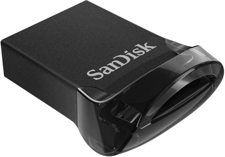 USB ključek 32GB, SanDisk Ultra Fit, črn