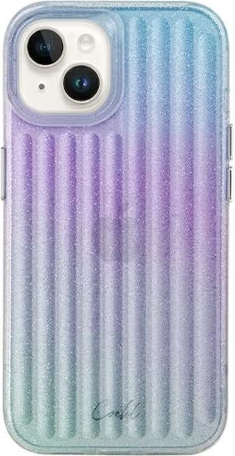 Ovitek za telefon Coehl Linear UNIQ za iPhone 14, roza in modra