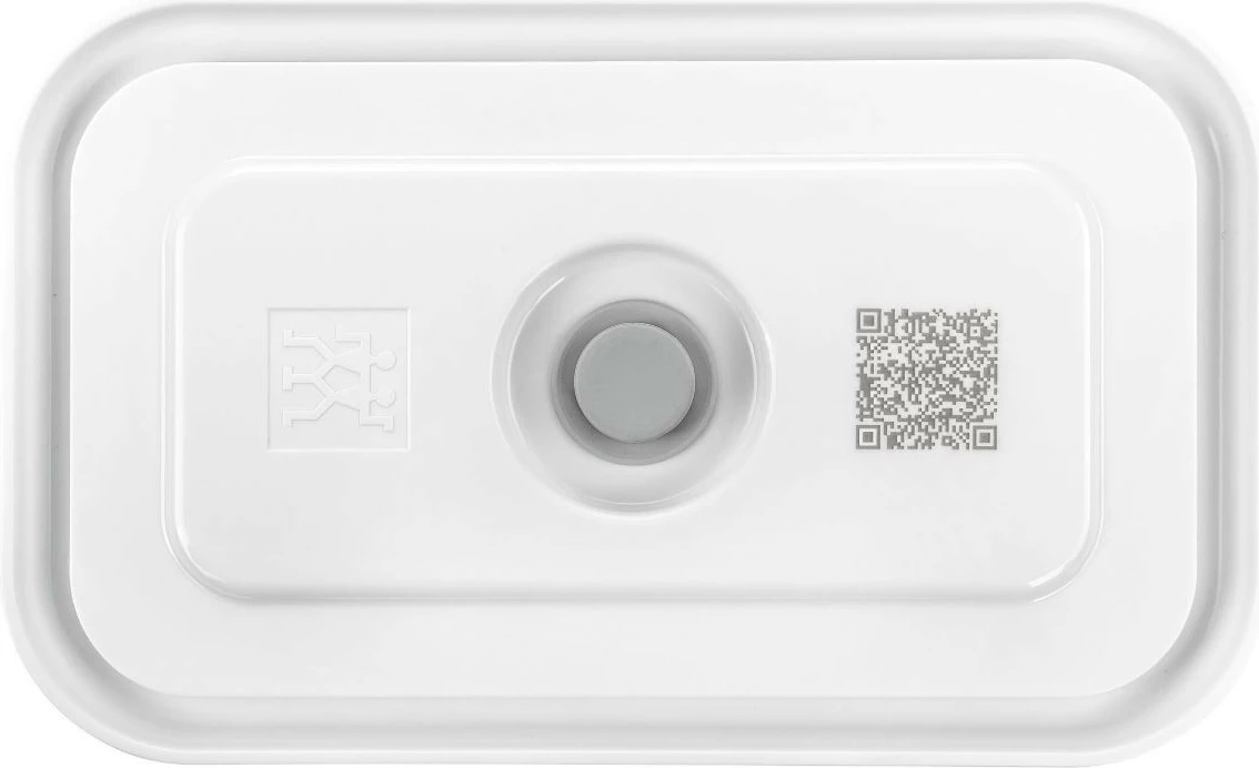 Steklena vakuumska posoda za shranjevanje Zwilling Fresh & Save 36803-200-0, 0,95 L, prozorno-bela, primerna za pečico/mikrovalovno/zamrzovalnik