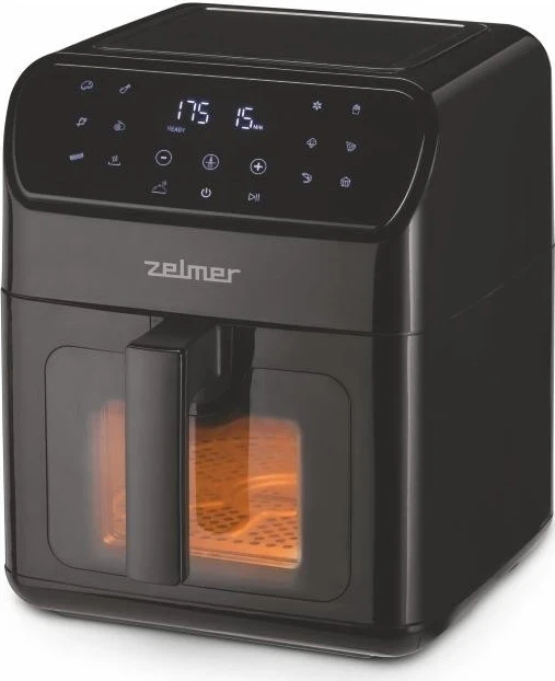 Friteza brez maščobe Zelmer ZAF6500, črna