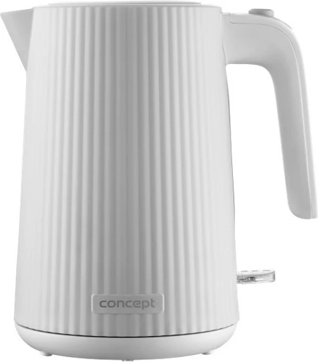 Električni čajnik 1,7 L, 2200 W, plastičen, bel, Concept RK2390
