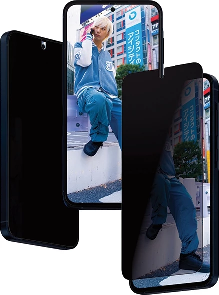 Zaslon zaščita Ultra-Wide Fit Privacy PanzerGlass s pozicionerjem, za Samsung Galaxy A55 5G