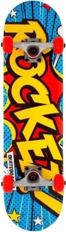 Skateboard za prosti čas, Rocket, za moške, ženske in otroke, večbarven